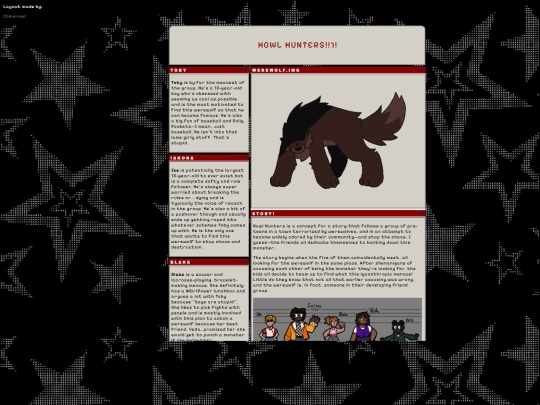 OCs!/HowlHunters screenshot