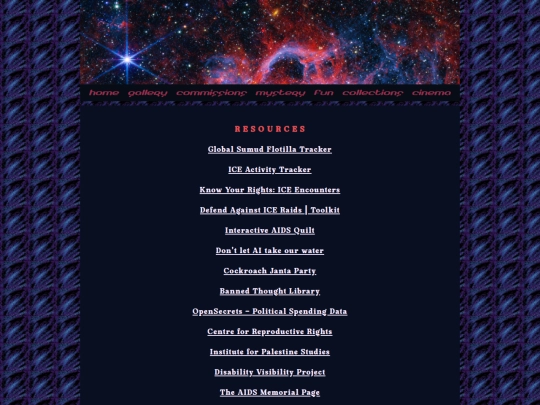 resources screenshot