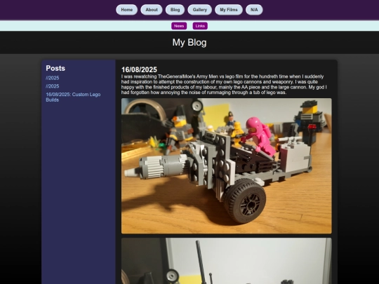 blog screenshot
