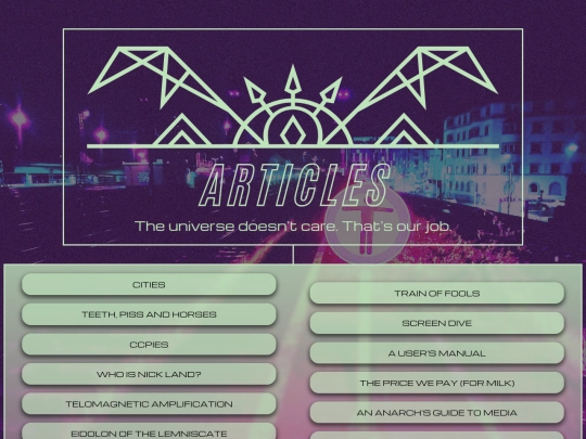 articles screenshot