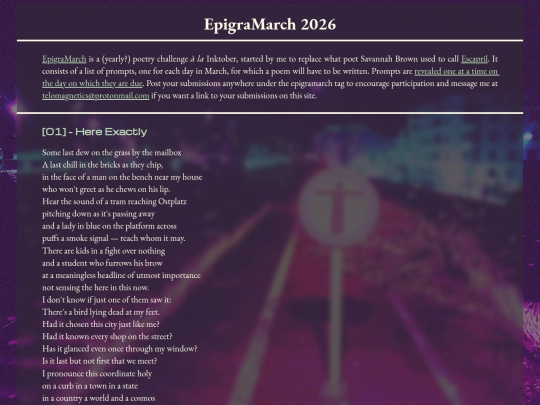 epigramarch26 screenshot
