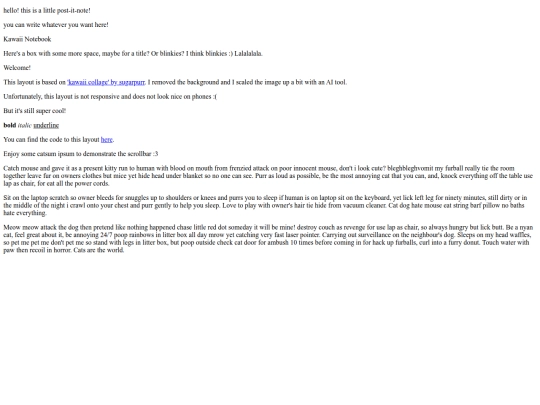 Notmybase screenshot