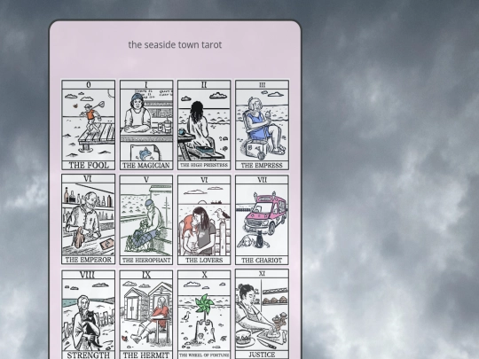 tarotdeck screenshot