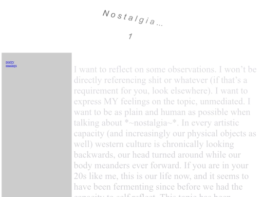 nostalgiaPt1 screenshot