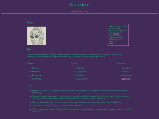 characters/Haze screenshot