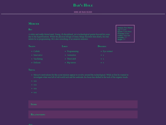 characters/Mercer screenshot