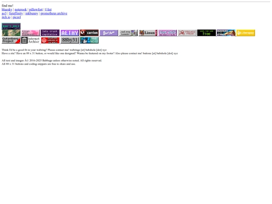 footer screenshot