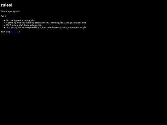 rules screenshot