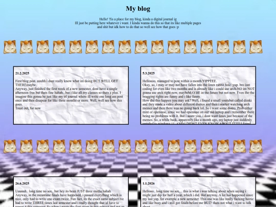 blog screenshot