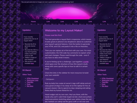 test screenshot
