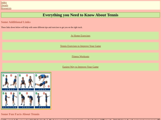 Resources screenshot