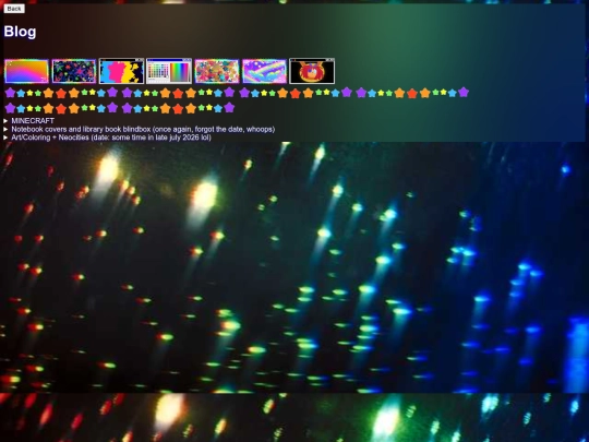 blog screenshot