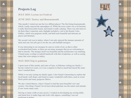 artlog screenshot