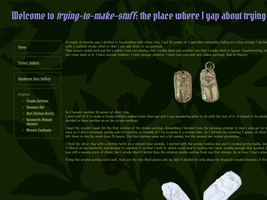 Projects/CicadaEarrings screenshot