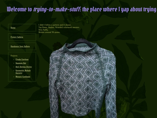 Projects/MohairSweater screenshot