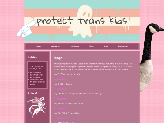 Blogs/Blogs screenshot