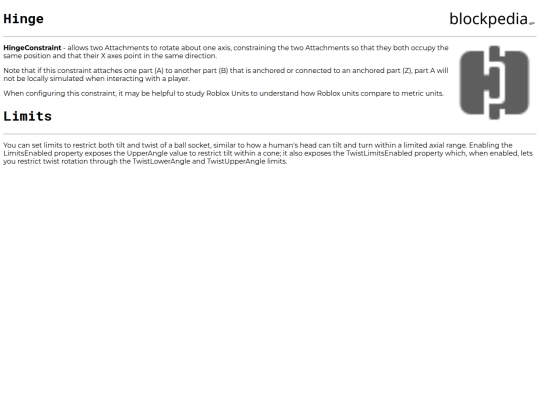 sub/constraits/hinge screenshot