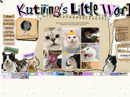 Pages/pagefullofcats screenshot