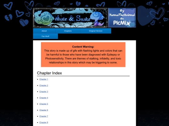chapterindex screenshot