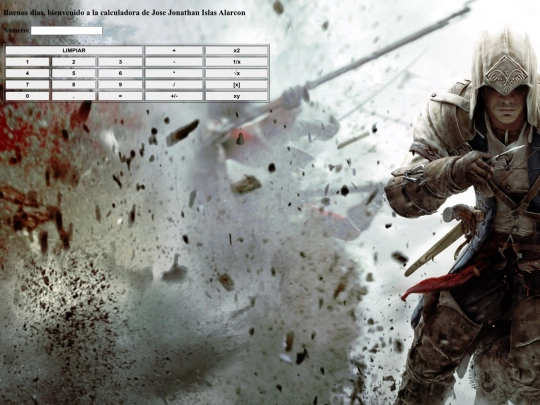 html/Calculadoraper screenshot