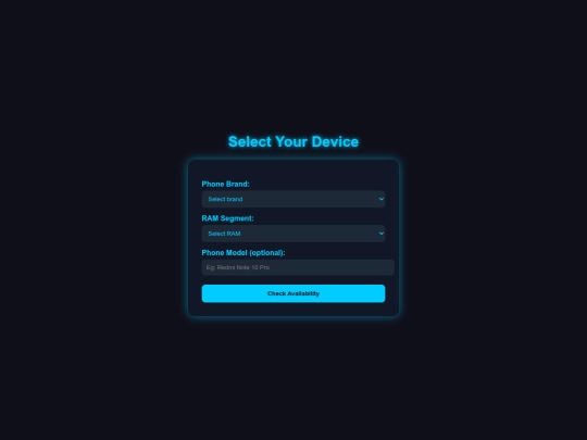 form screenshot