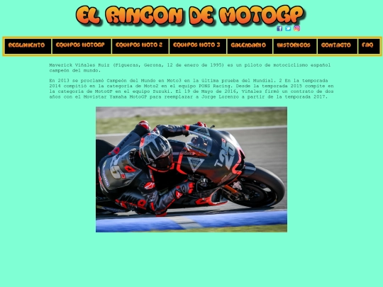 html/Maverick Viñales screenshot
