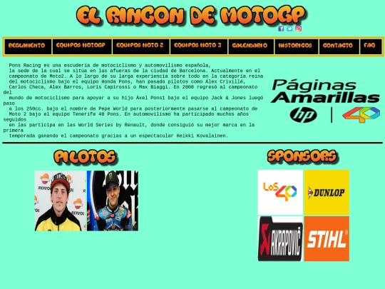 html/PAGINAS AMARILLAS HP 40 screenshot
