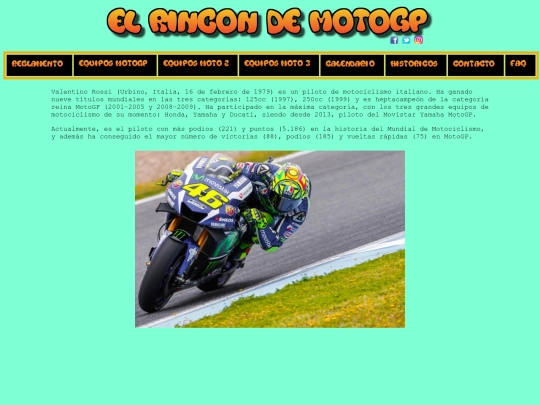 html/Valentino Rossi screenshot