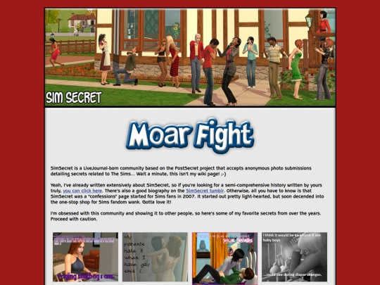 simsecret screenshot