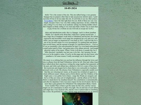blogging screenshot