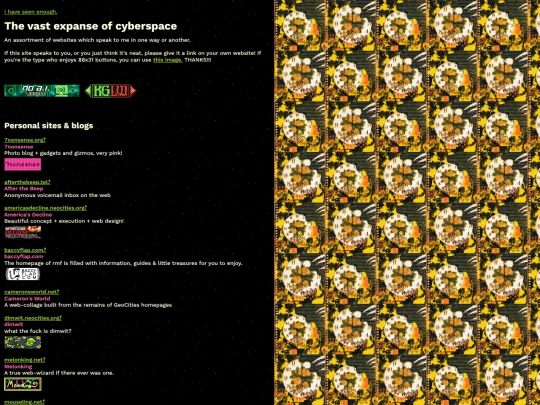 links screenshot