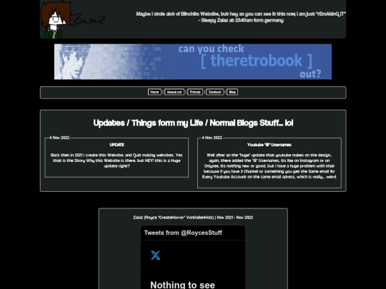 blog screenshot
