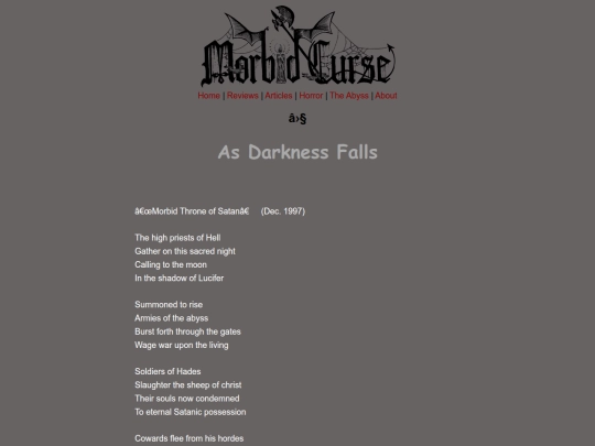 discography/darkness-lyrics screenshot