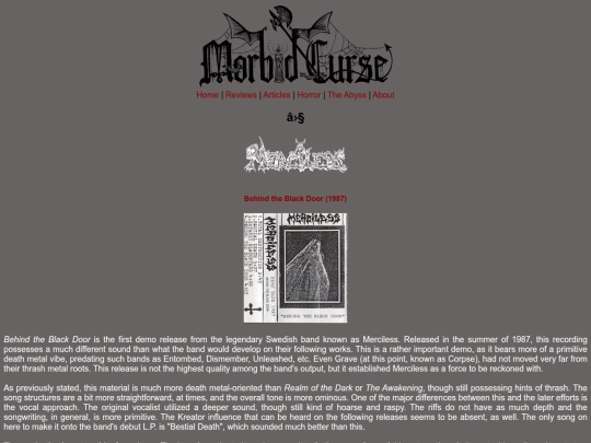 reviews/merciless screenshot