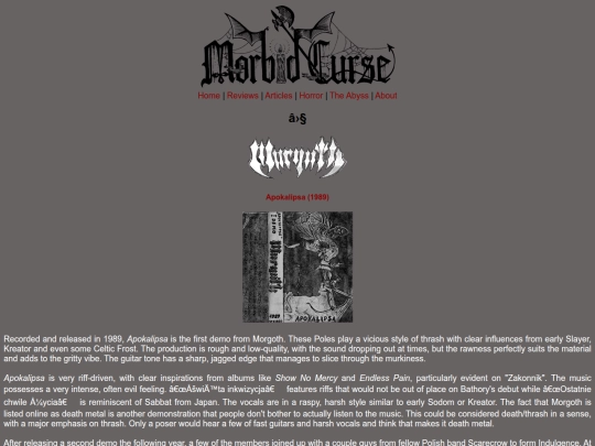 reviews/morgothpl screenshot