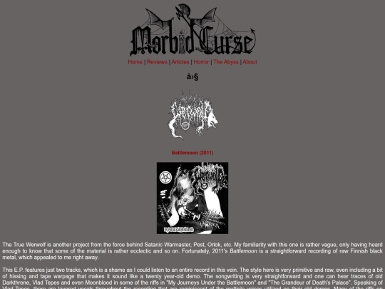 reviews/thetruewerewolf screenshot