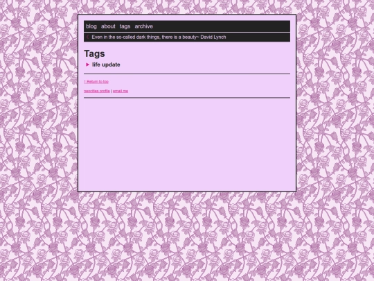 tags screenshot