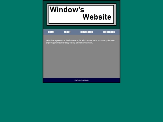aboutme screenshot