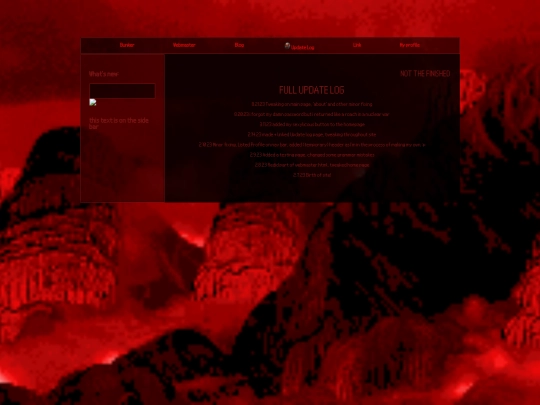 Updatelog screenshot