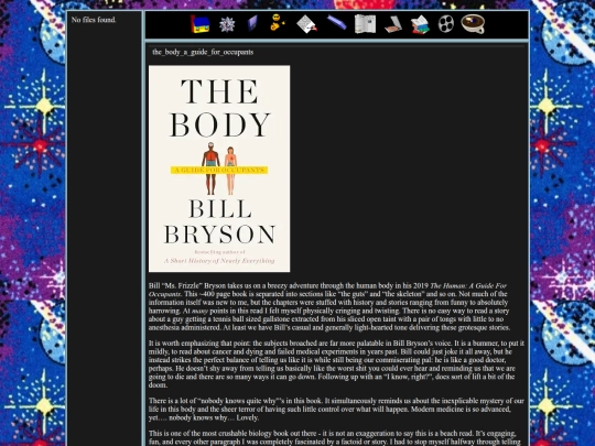 books/reviews/the_body_a_guide_for_occupants screenshot