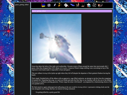 music/reviews/geese_getting_killed screenshot