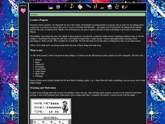 projects/projects screenshot