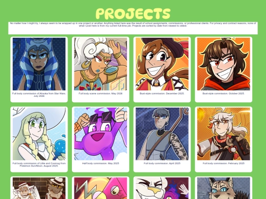 gallery-projects screenshot
