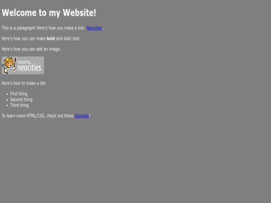 index screenshot