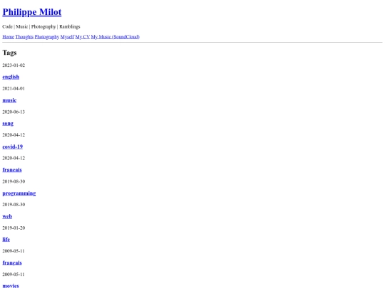 tags screenshot