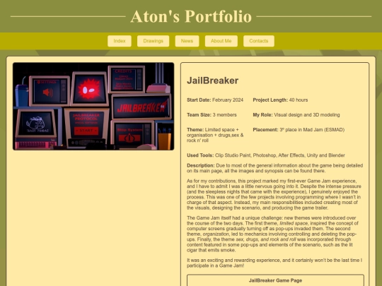 projects/jail screenshot
