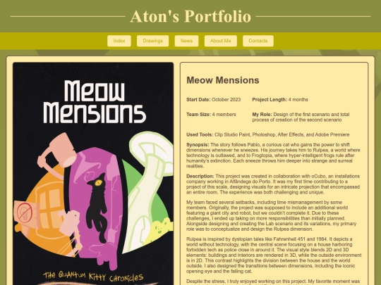 projects/meow screenshot