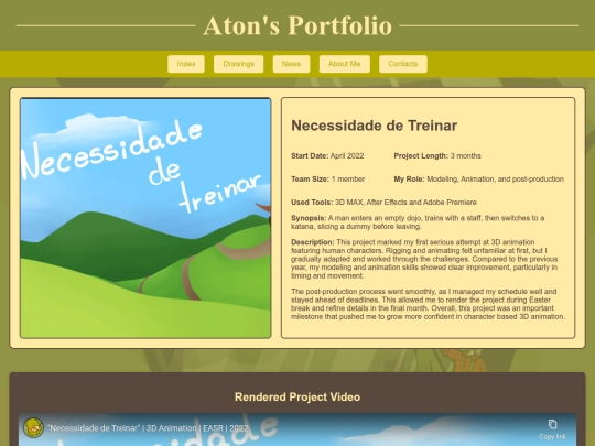 projects/treinar screenshot