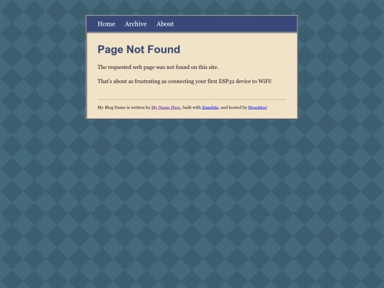 not_found screenshot