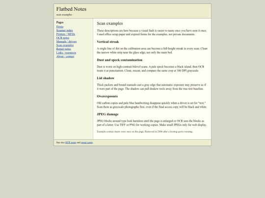 examples screenshot